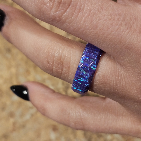 Purple Opal Ring "Patrick Adair Designs" - Picture 2 of 5